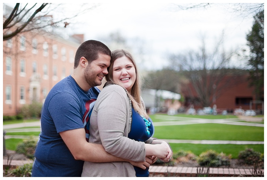 Photos from Jared and Ginger's Raleigh Engagement Session
