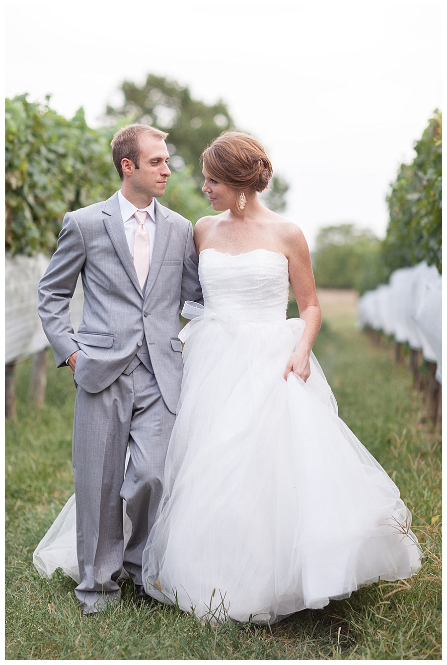 Vineyard Walk Through a Wedding