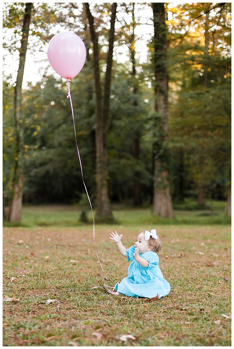 TuTu s and Balloons One Year Old Session 