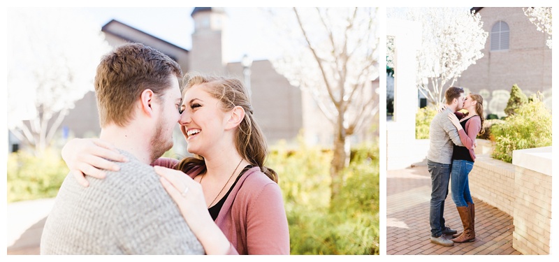 Uptown Greenville Engagement Photography