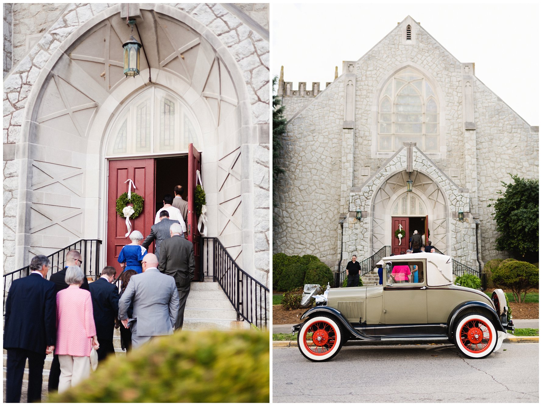 Classic Car for Wedding Exit 