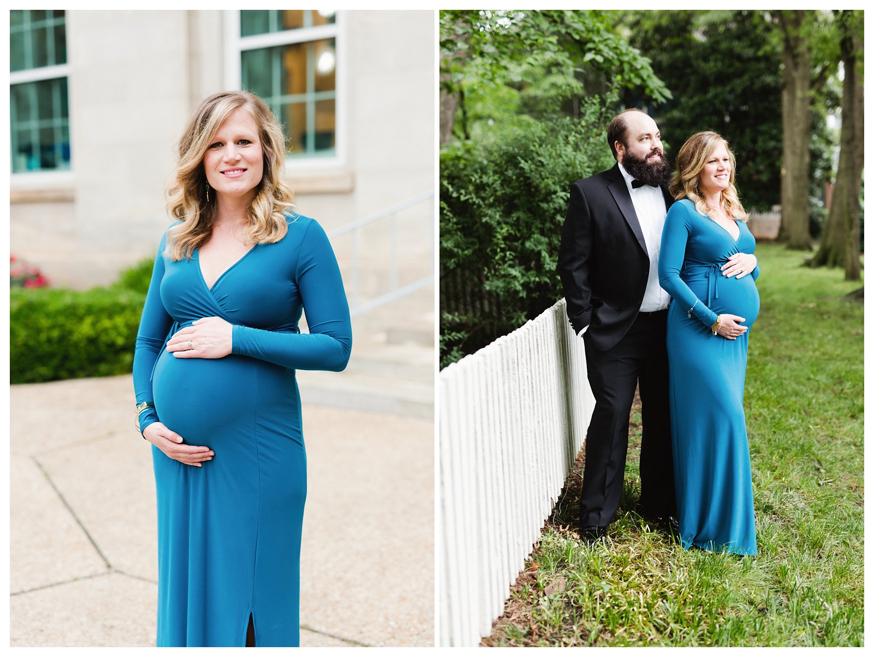 A Formal and Classic Look for Maternity Photos