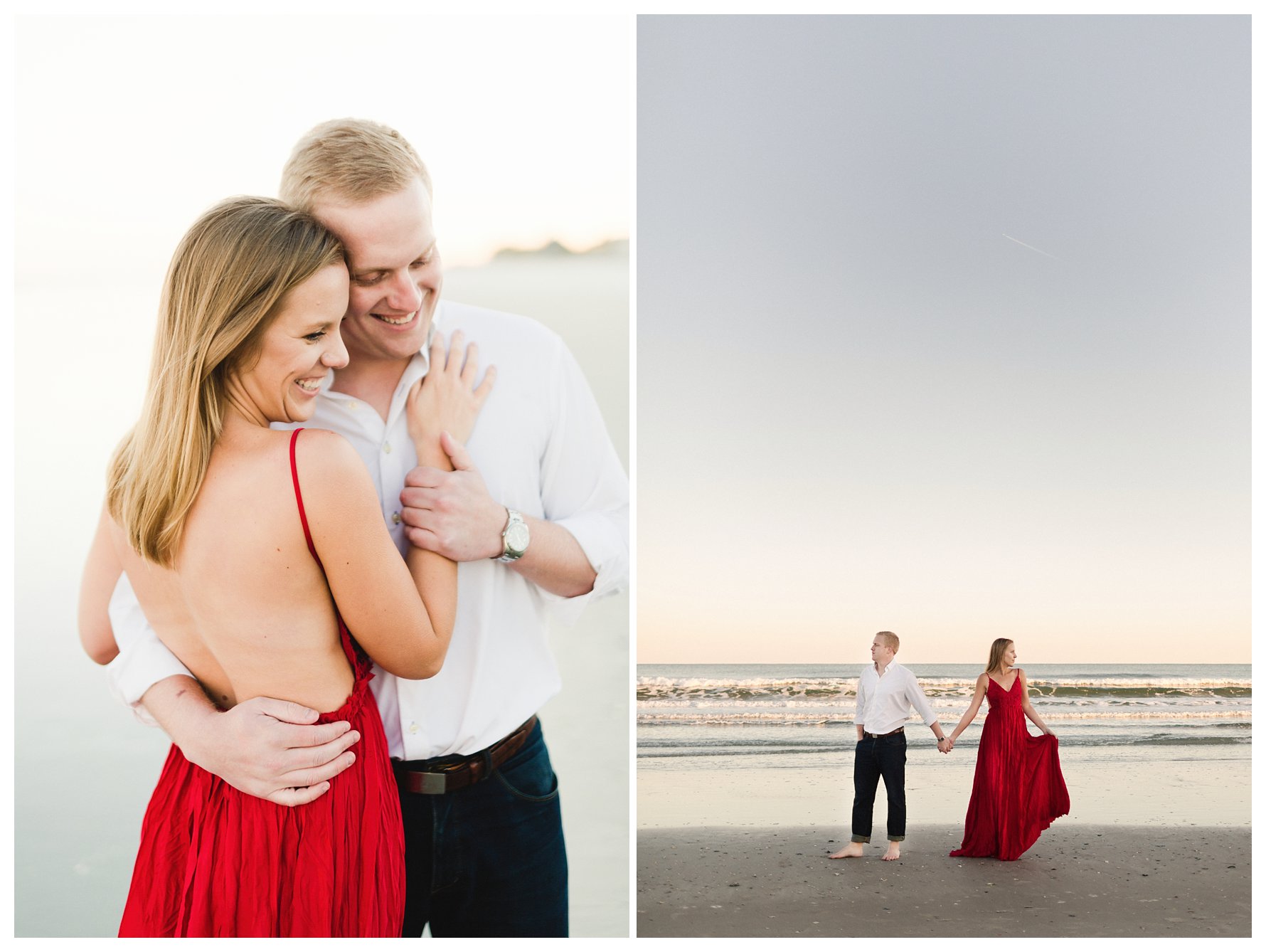 Figure Eight Island Engagement Photography by Amanda and Grady