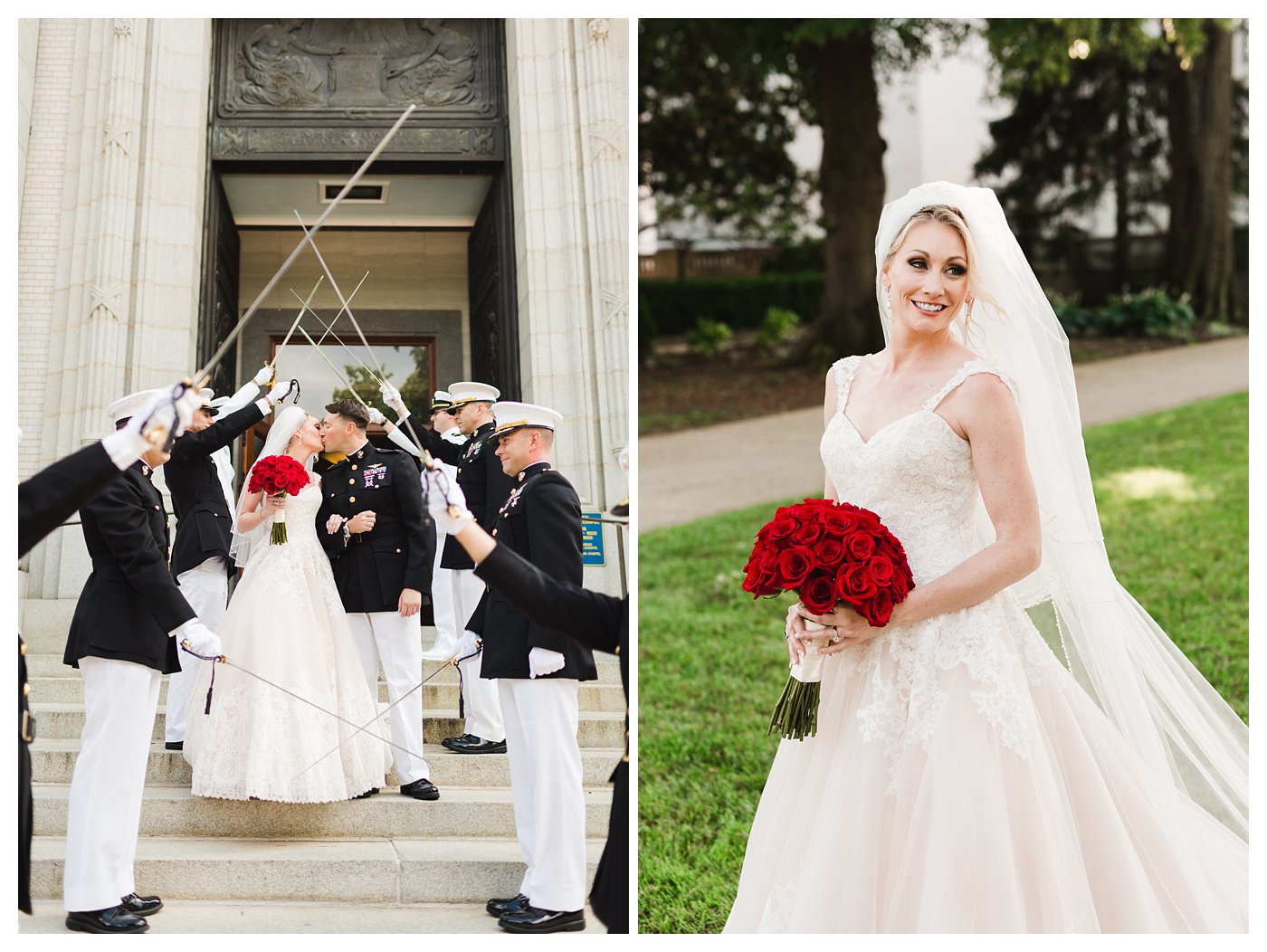 Arch of the Swords at the United States Naval Academy by Amanda and Grady Photography