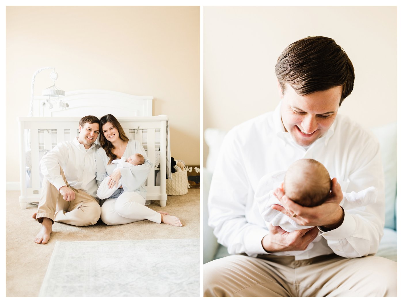 Raleigh NC At Home Newborn Photographer
