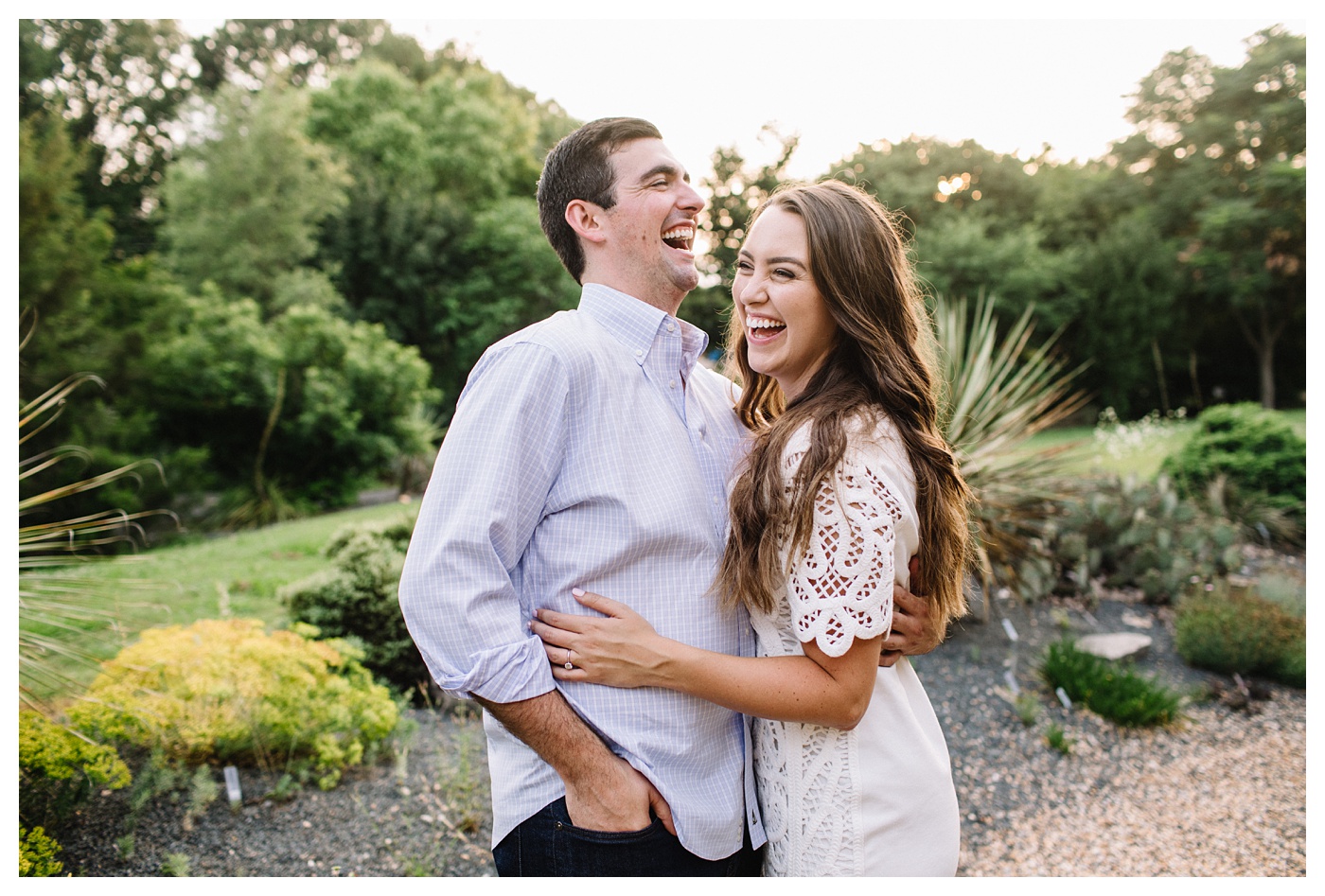 JC Raulston Arboretum Engagement Photos