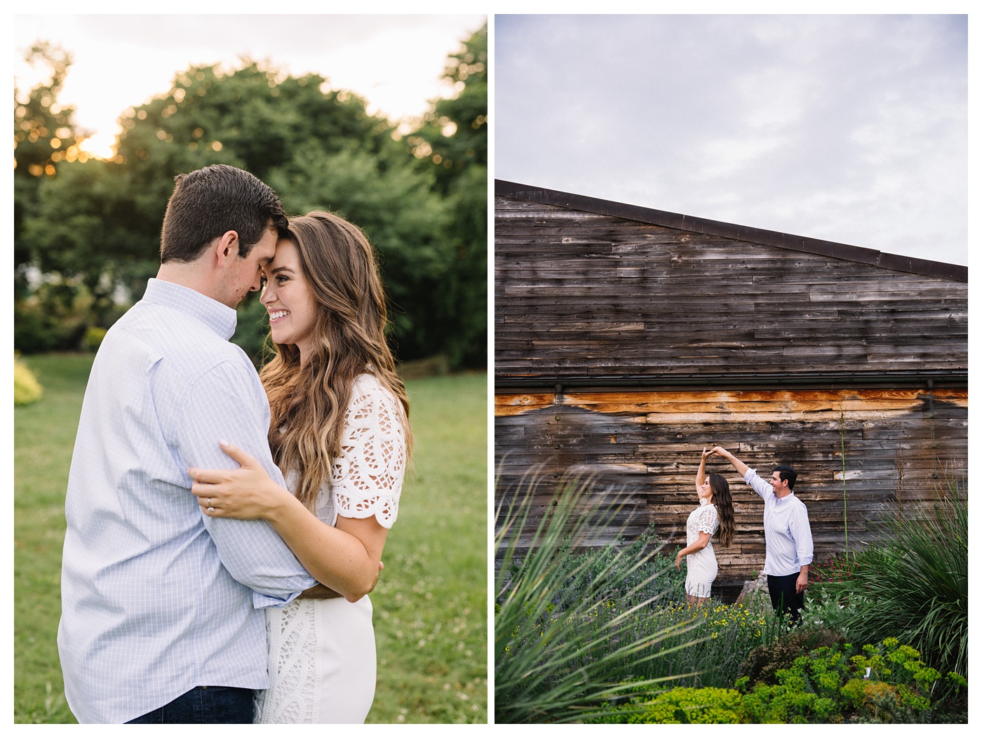 JC Raulston Arboretum Engagement Photos