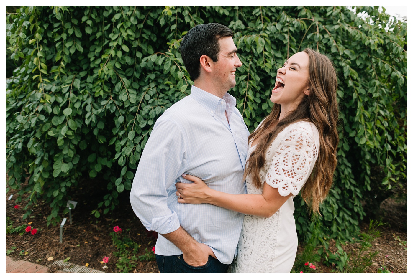 JC Raulston Arboretum Engagement Photos