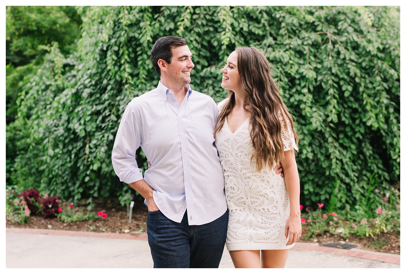 JC Raulston Arboretum Engagement Photos