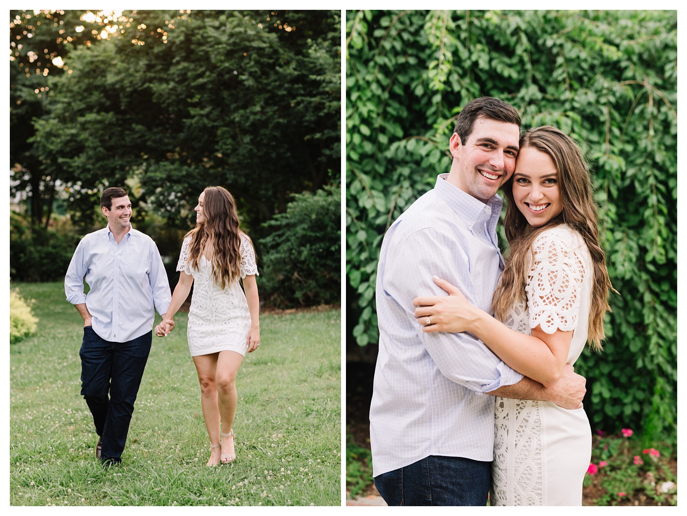 JC Raulston Arboretum Engagement Photos