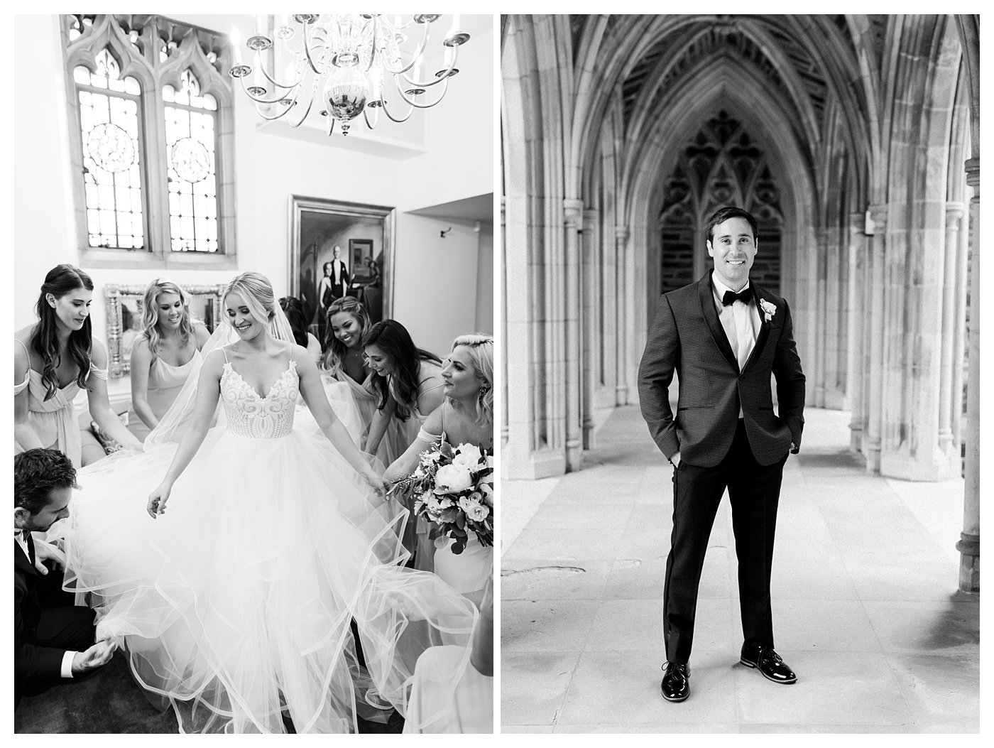 Duke Chapel Wedding Photography
