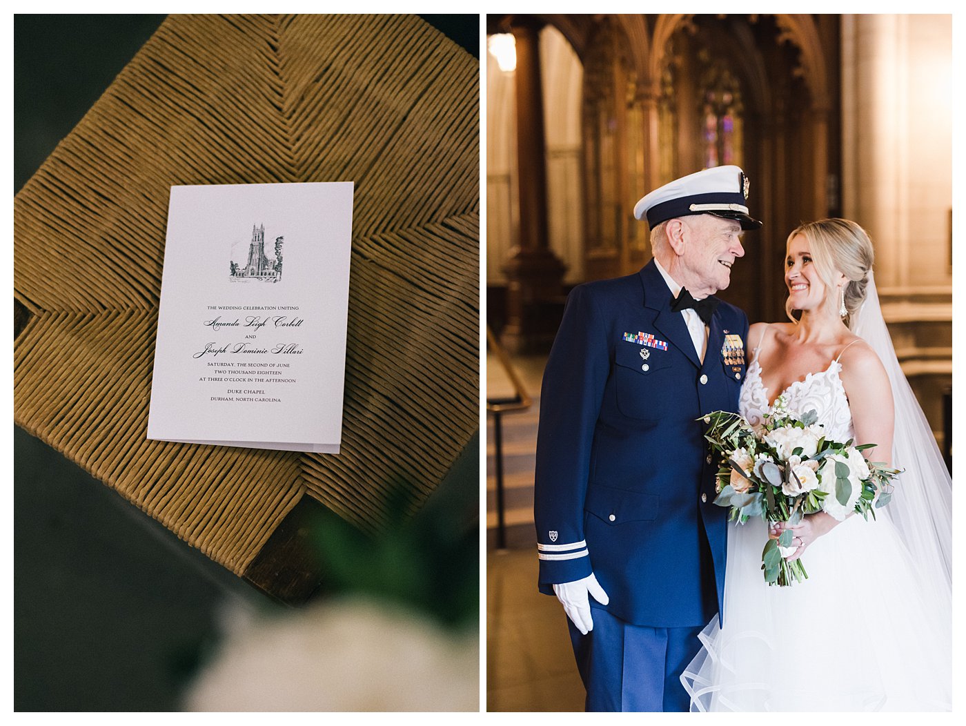 Duke Chapel Wedding Photography