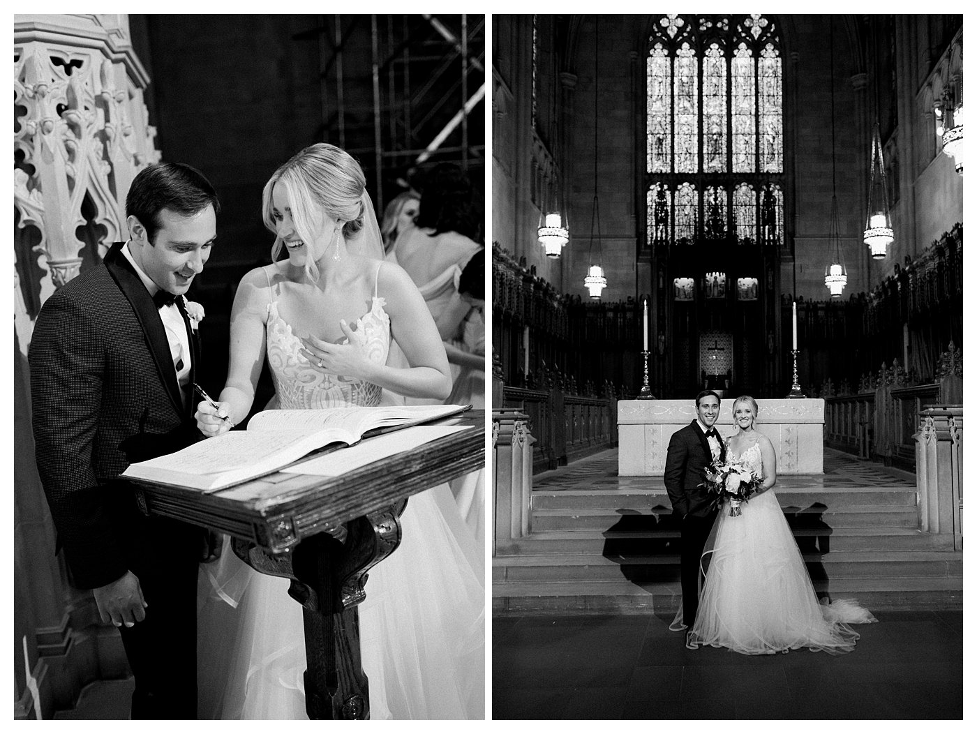 Duke Chapel Wedding Photography