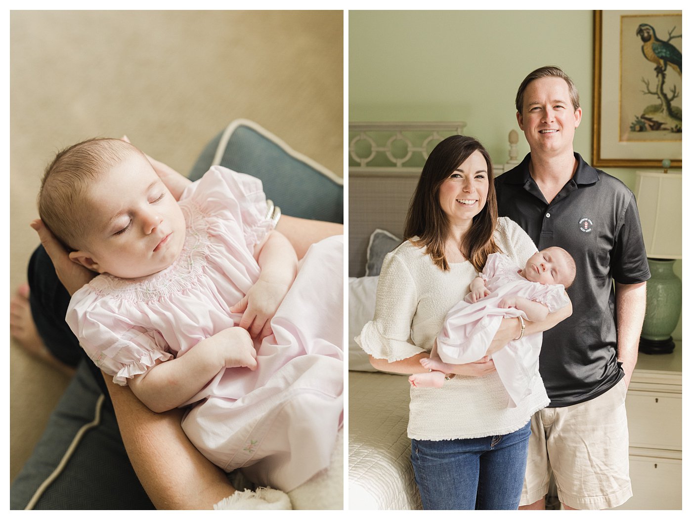 Raleigh NC At Home Newborn Session