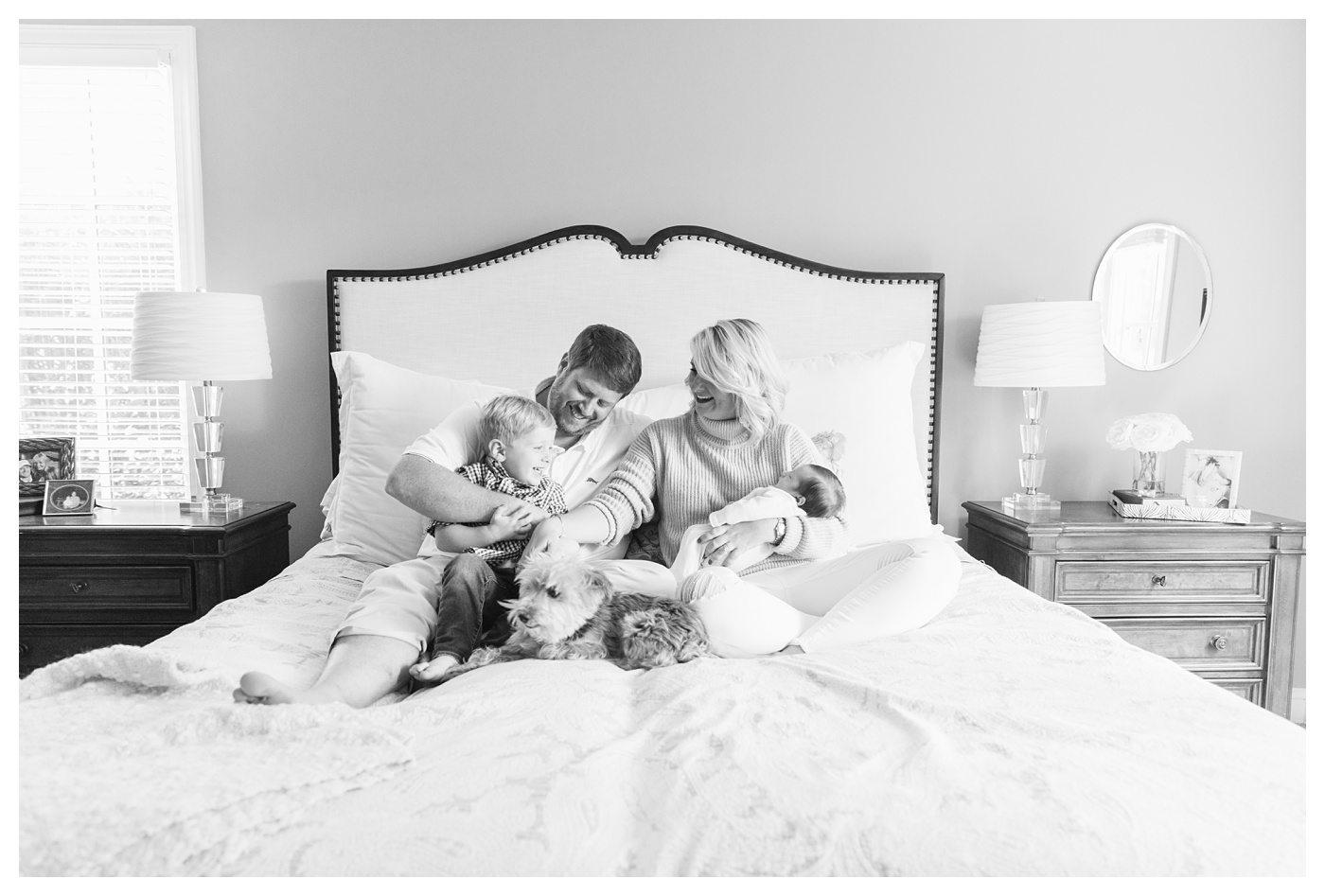At-Home Newborn Session by Amanda and Grady