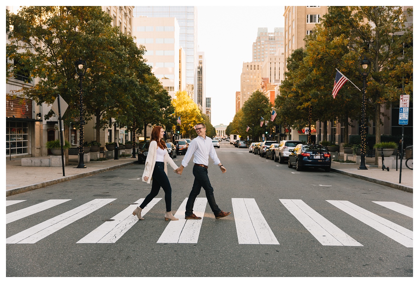 Downtown Raleigh NC Engagement Photos