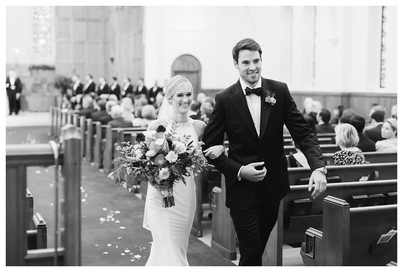 Wedding Ceremony Recessional by Amanda & Grady Photography