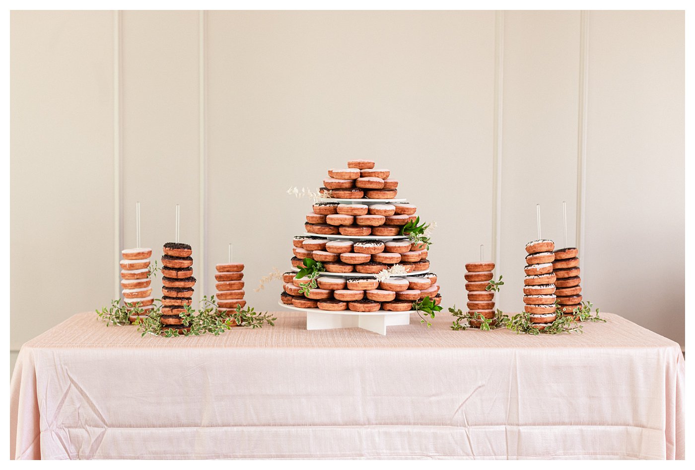 Donut Tiers by Amanda and Grady Photography