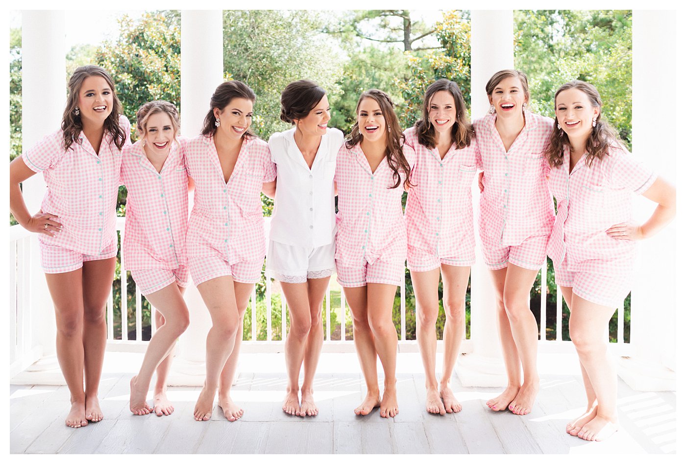 Matching Pajamaz for Bridesmaids