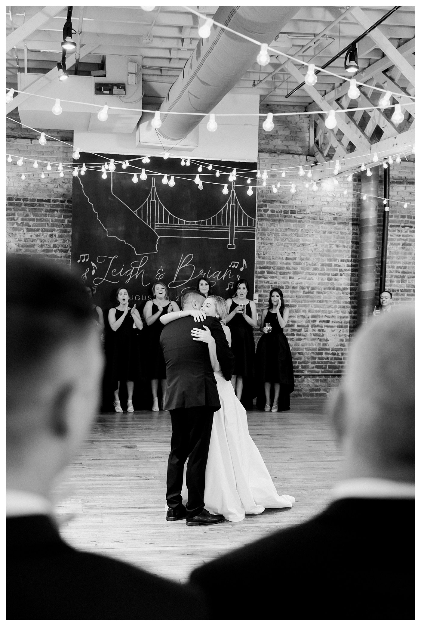 First Dance at the Stockroom in Downtown Raleigh