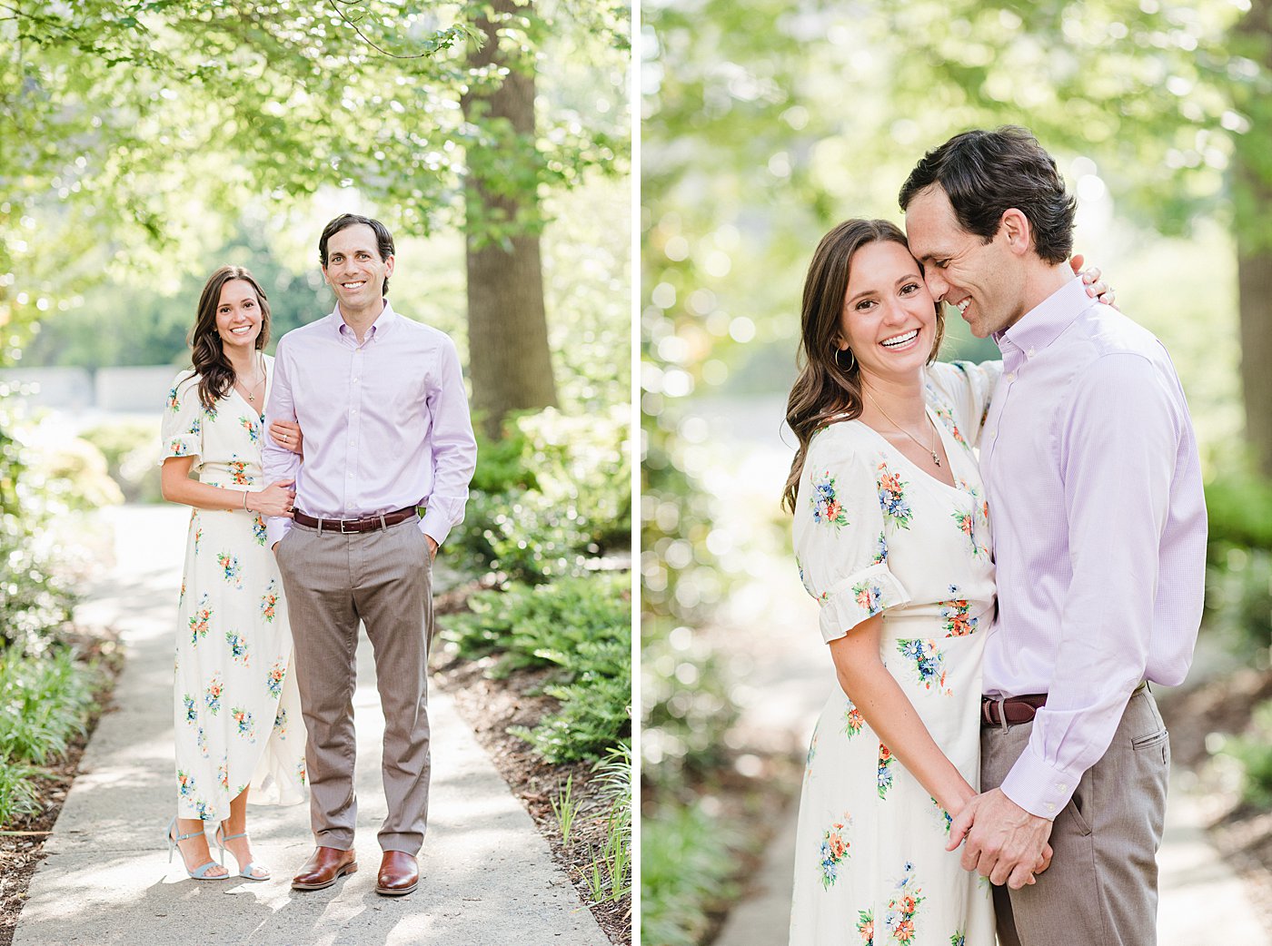 Duke Chapel Hill Engagement Session