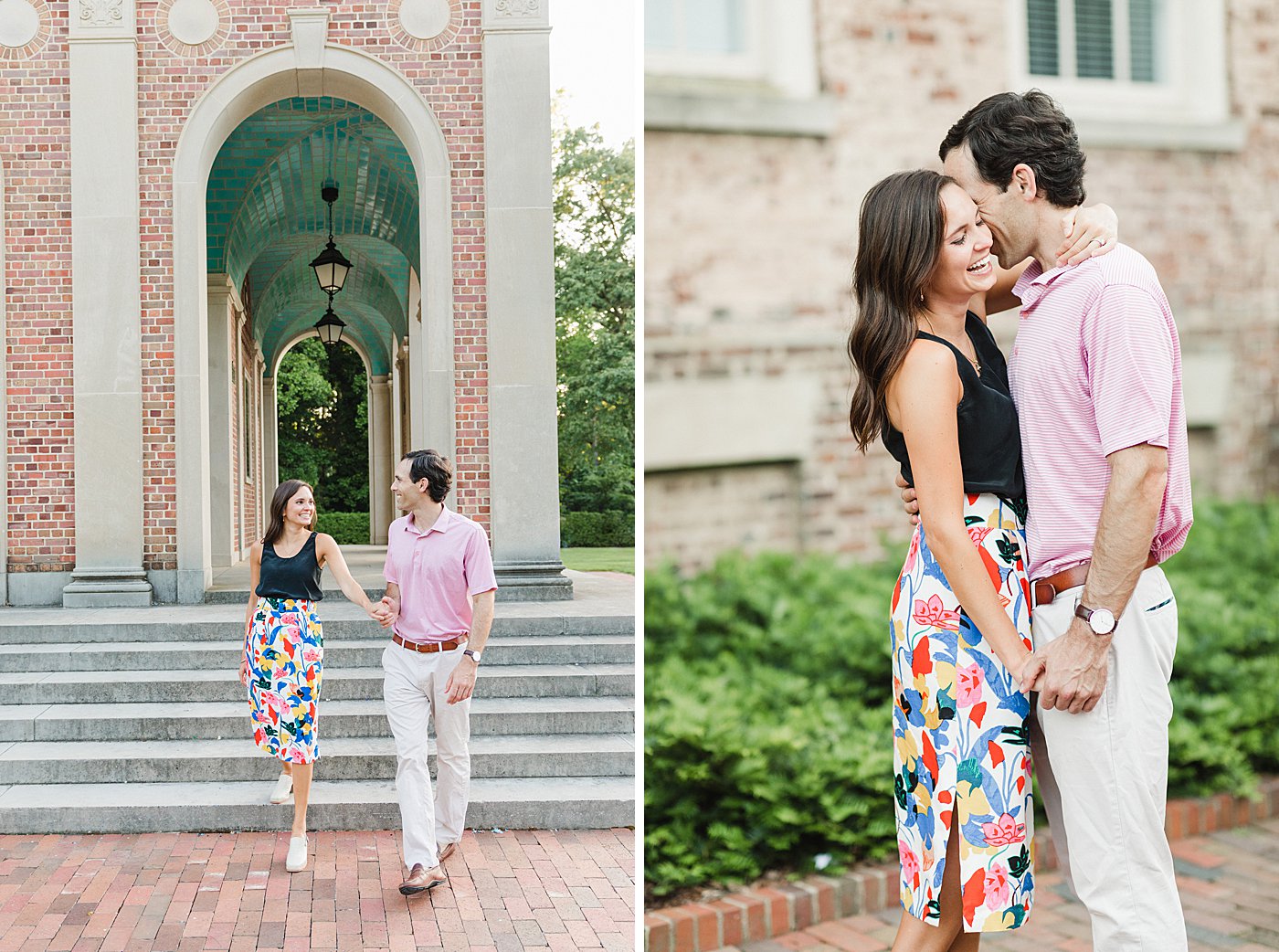 Duke Chapel Hill Engagement Session