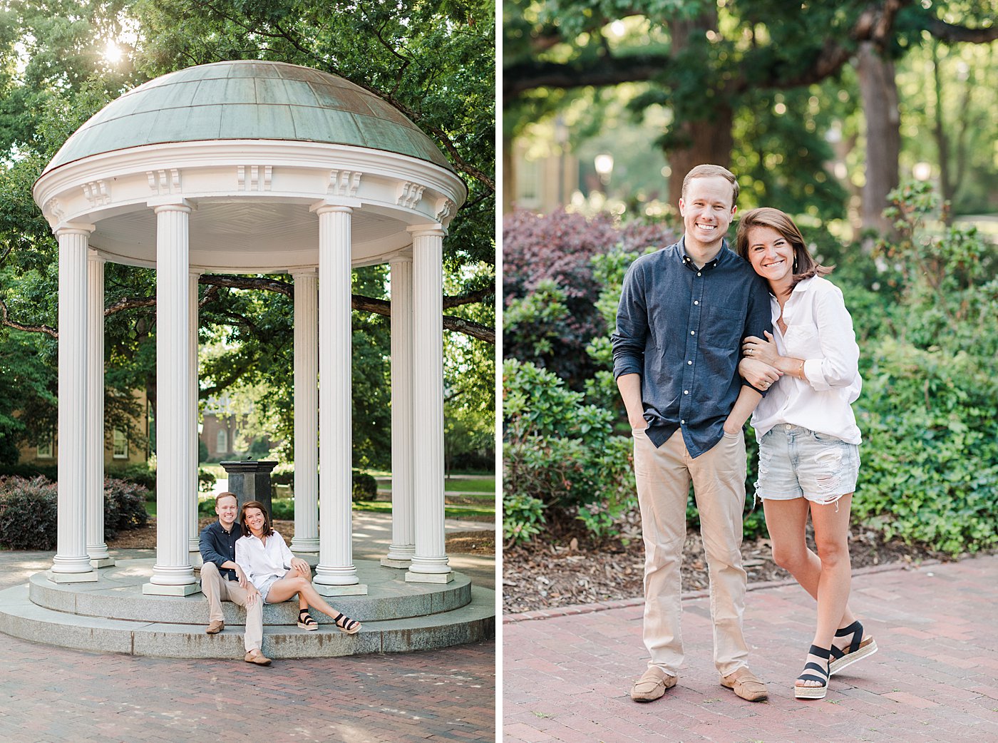 UNC Chapel Hill Engagement Photos