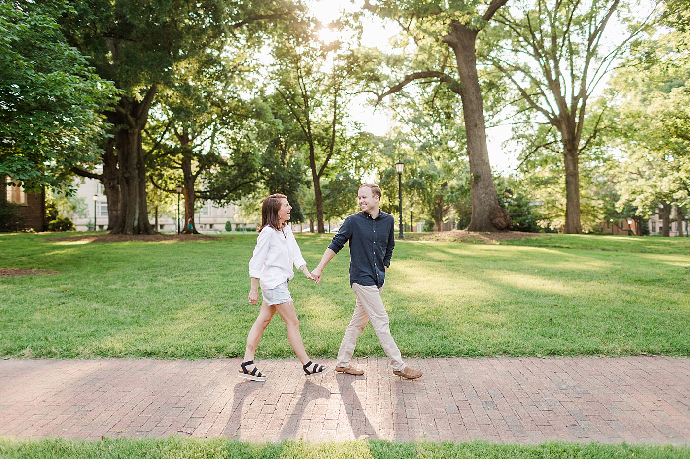 UNC Chapel Hill Engagement Photos