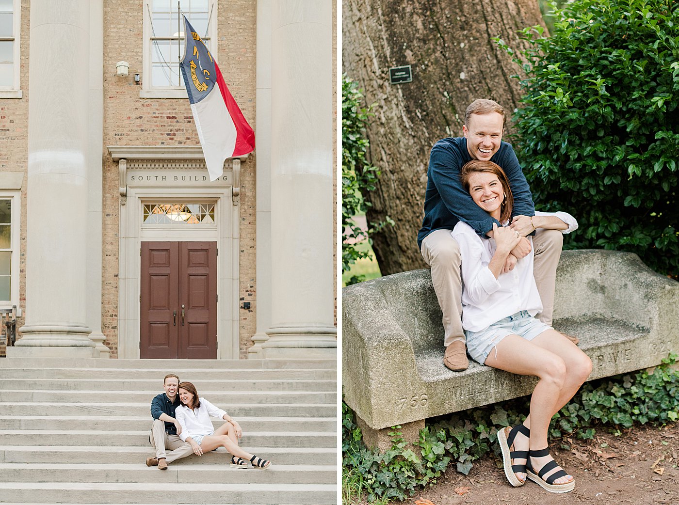 UNC Chapel Hill Engagement Photos