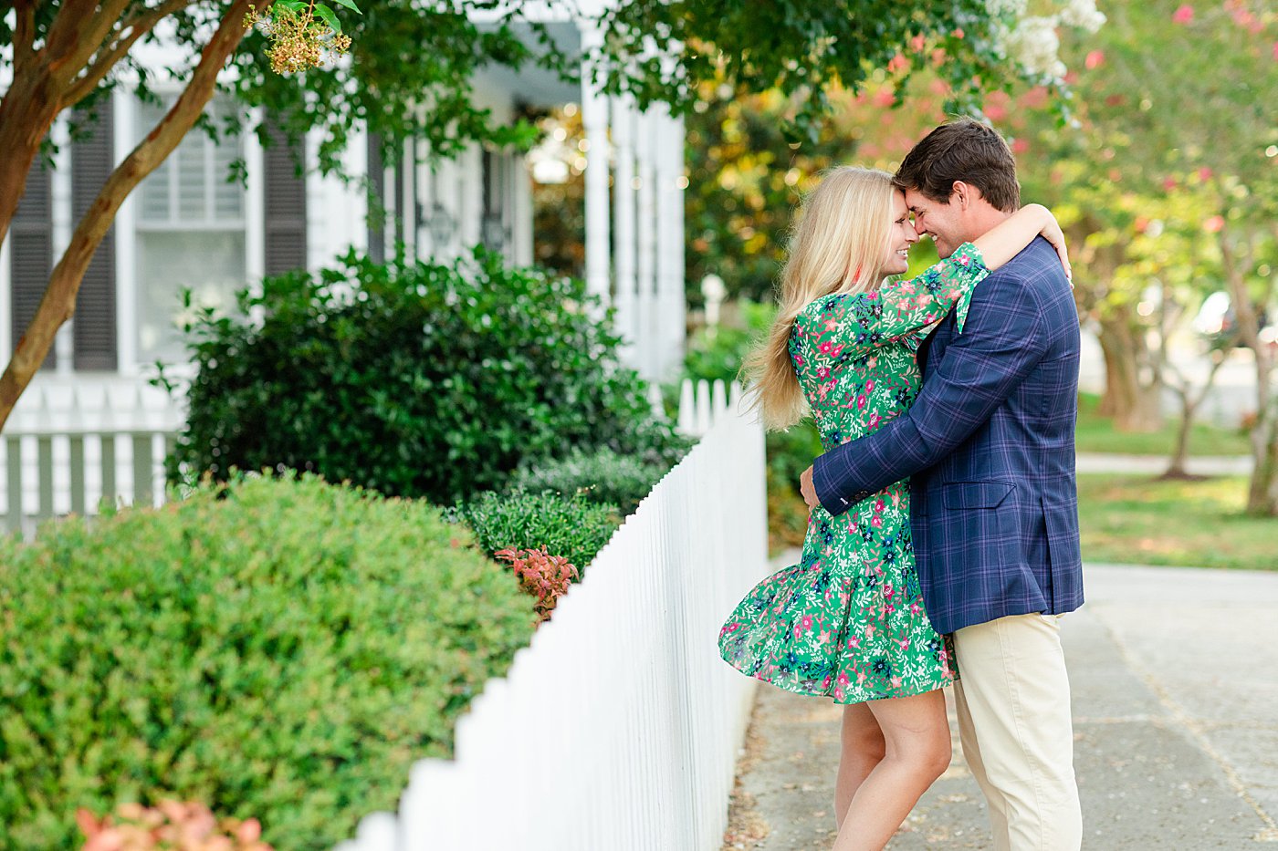 Windy Beaufort NC Engagement Session