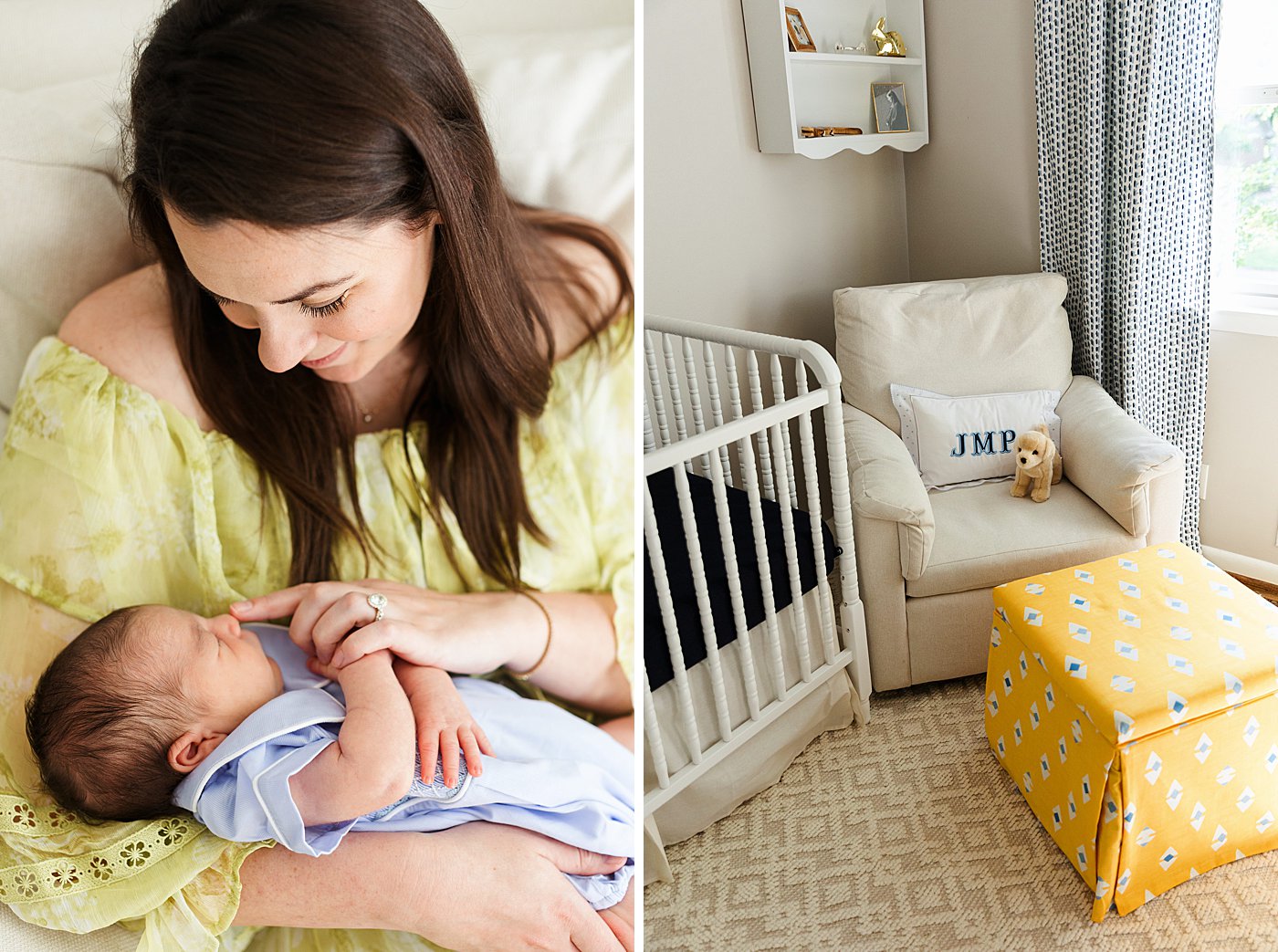 In Home Newborn Session Cary