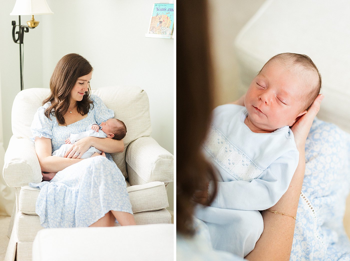 Raleigh Home Newborn Session