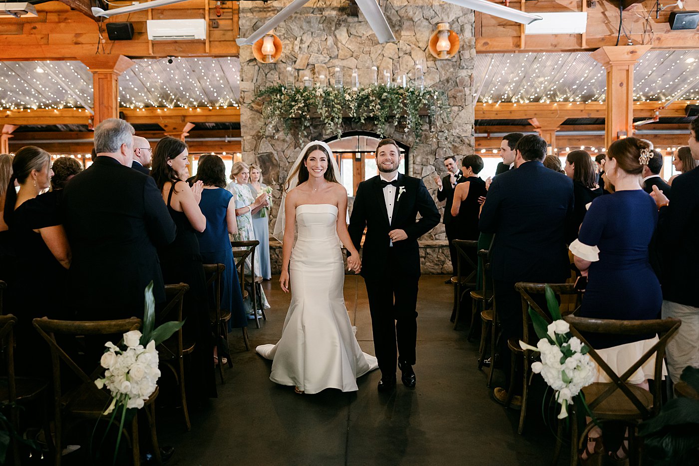 Angus Barn Rainy Wedding