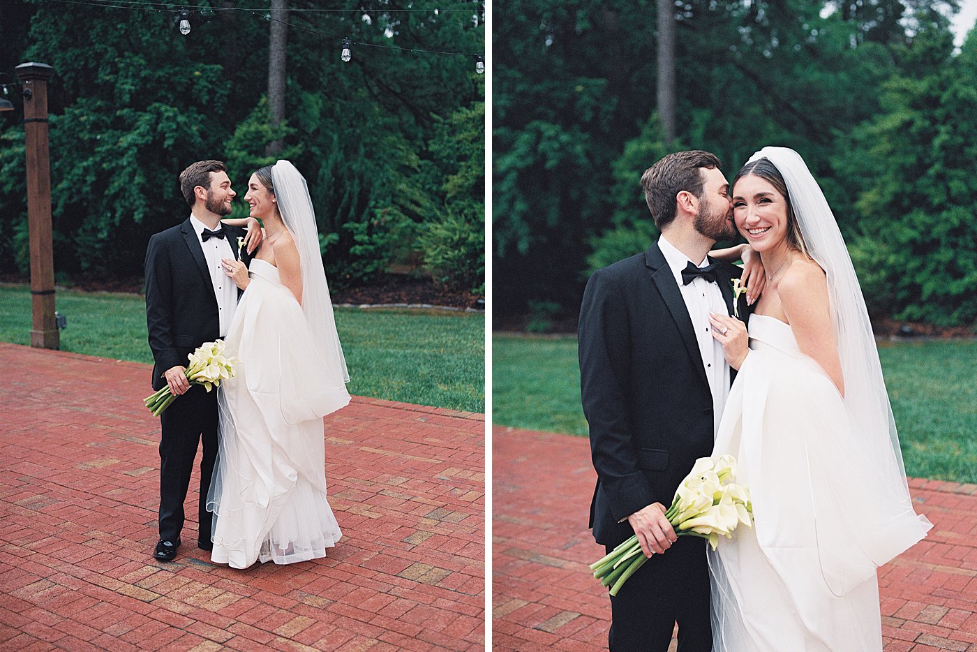 Angus Barn Rainy Wedding