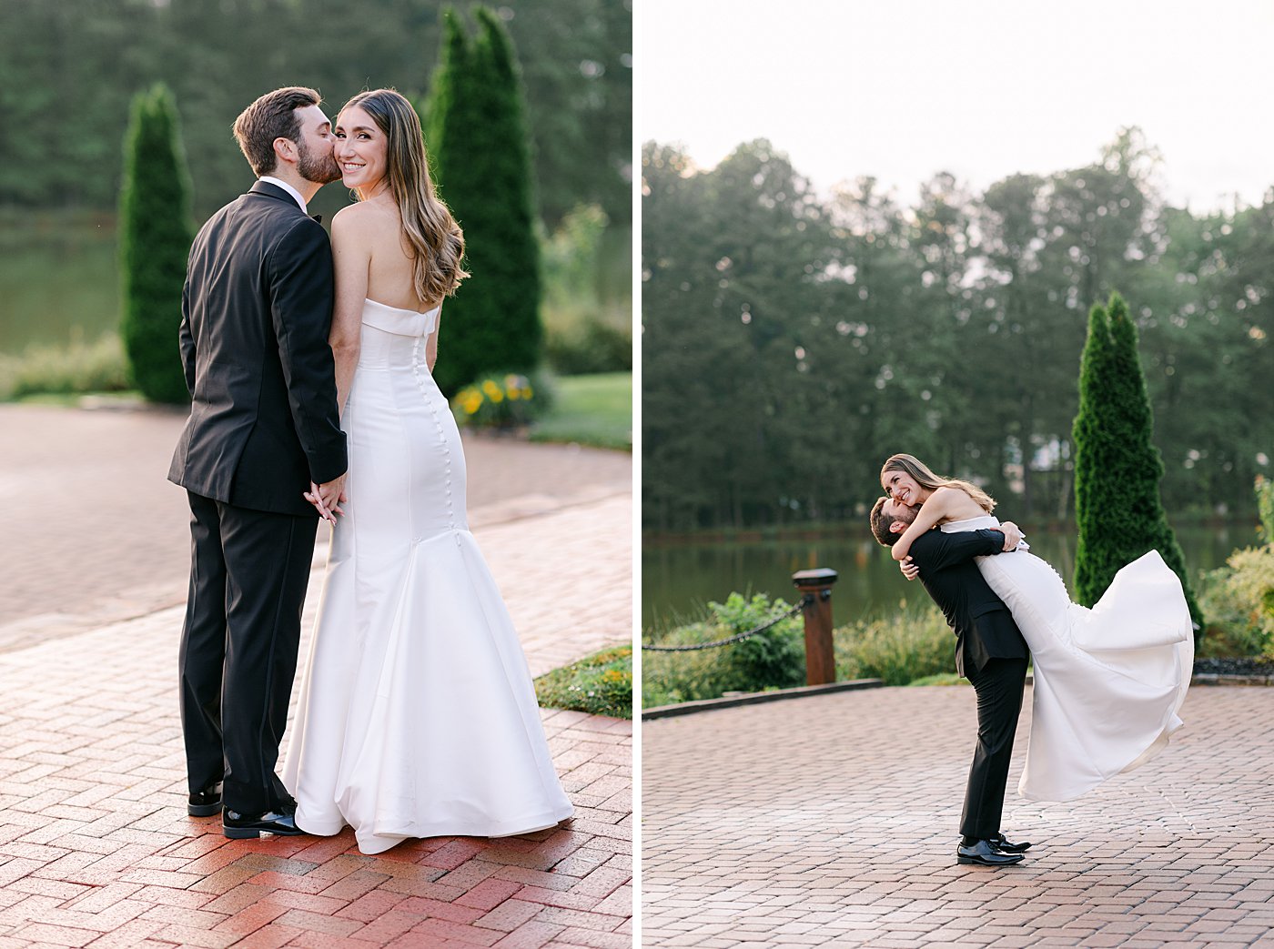 Angus Barn Rainy Wedding