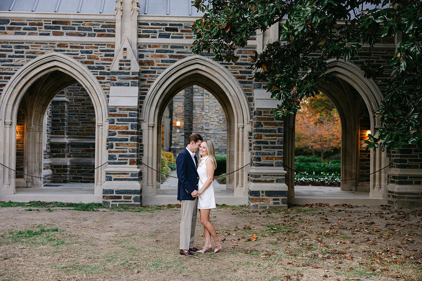 Duke Chapel Engagement Photos