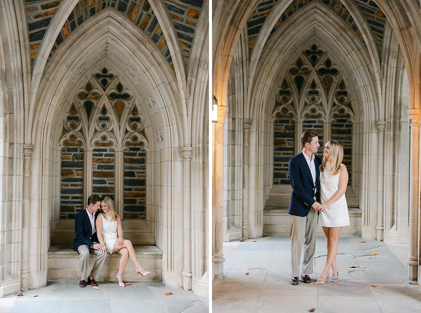 Duke Chapel Engagement Photos