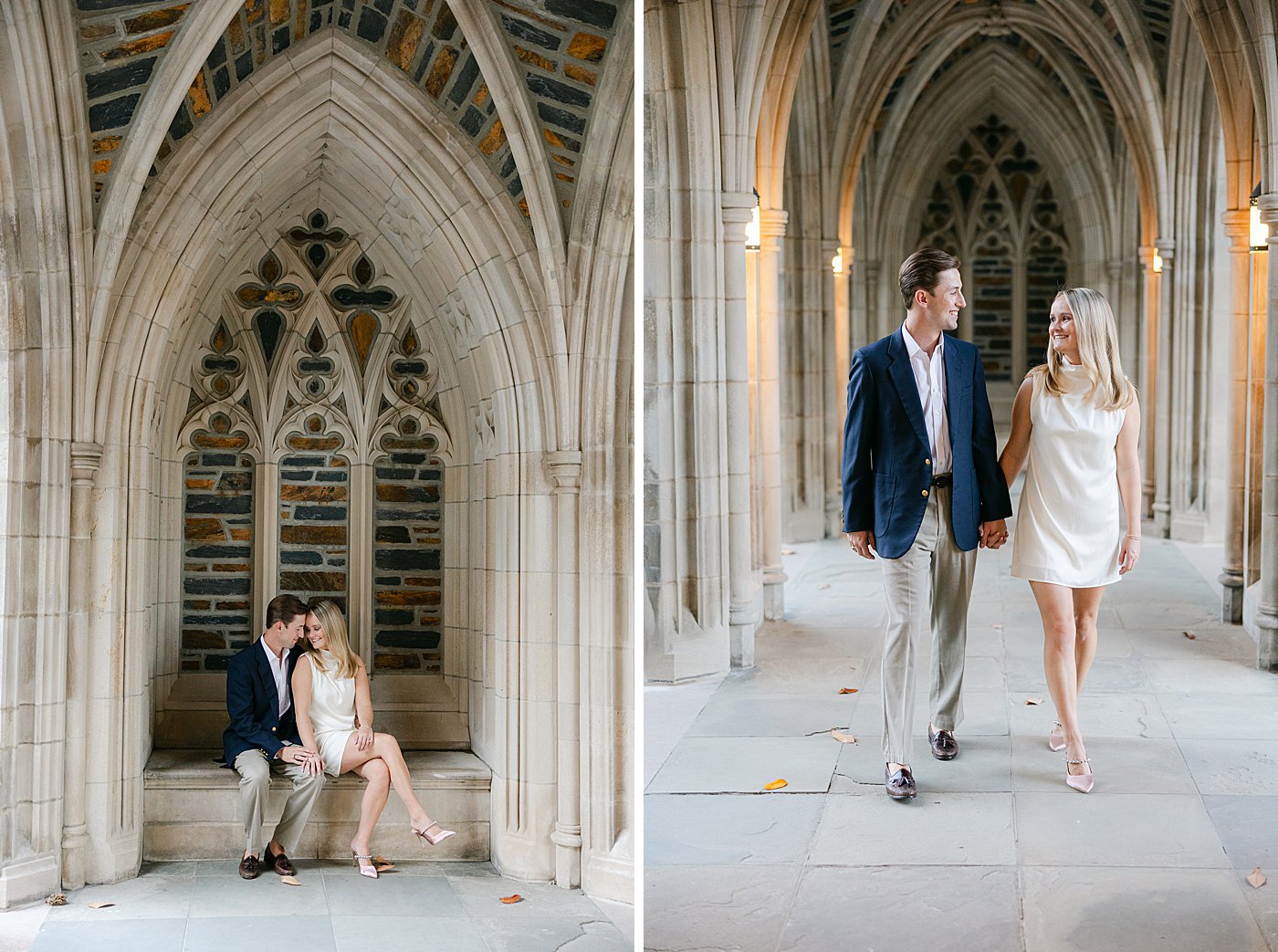 Duke Chapel Engagement Photos