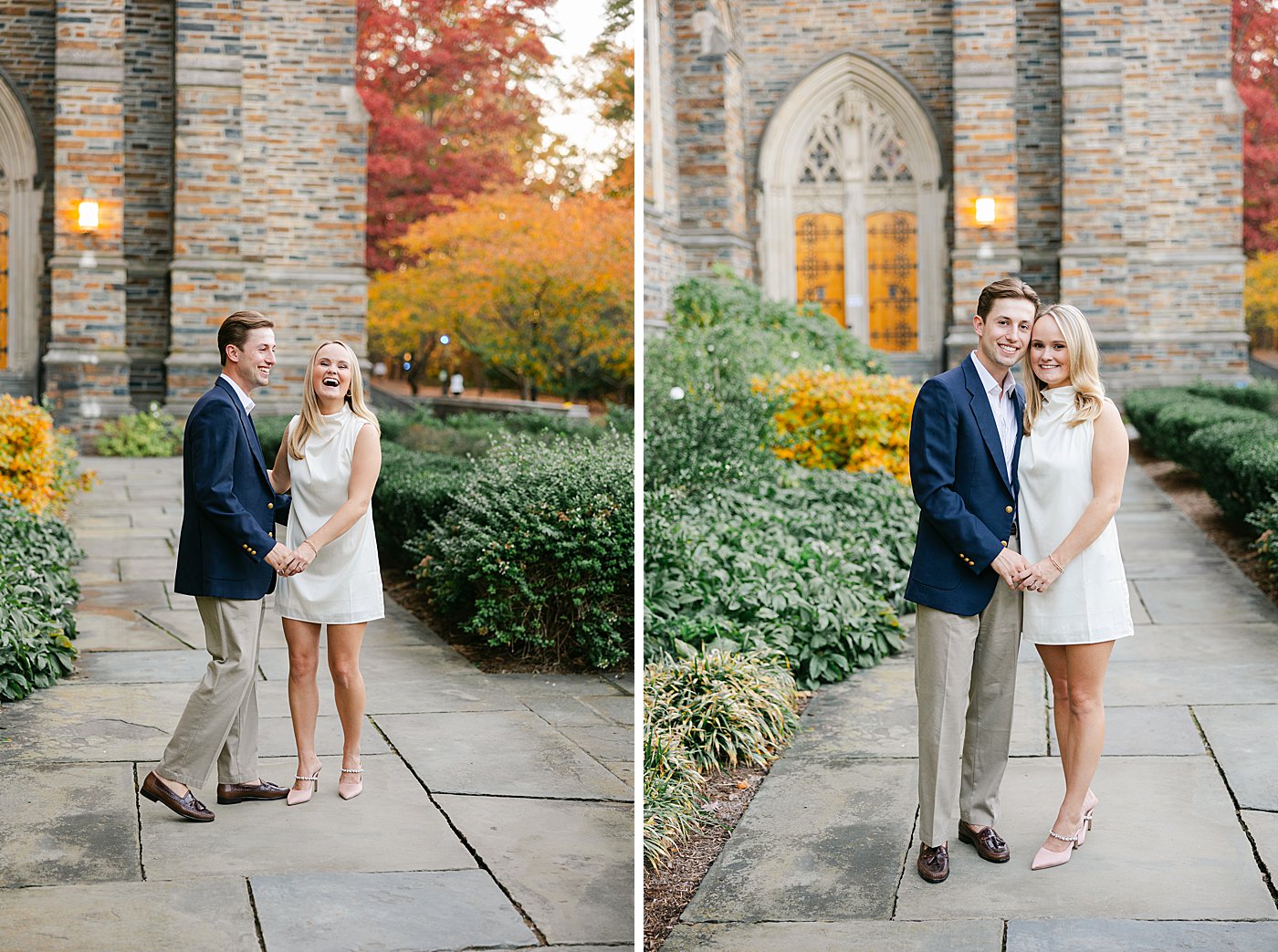 Duke Chapel Engagement Photos