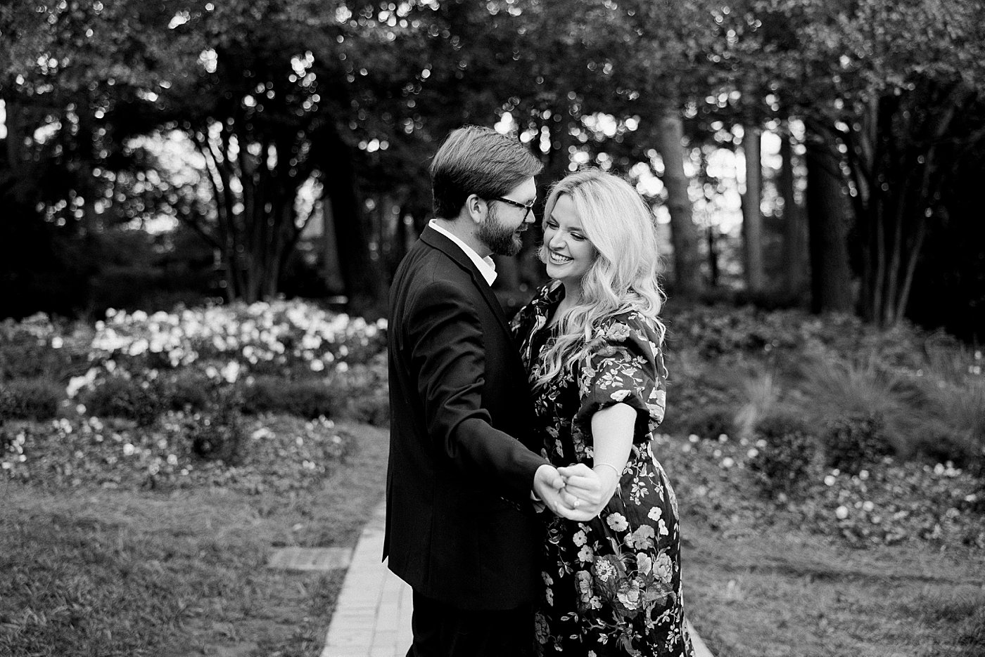 Downtown Raleigh Autumn Engagement